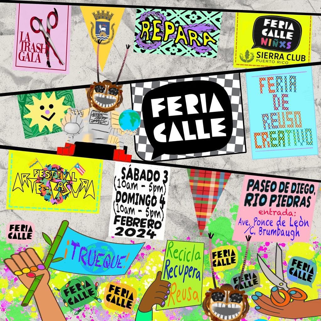 Feria Calle y Feria Calle Niños: Feria de Reuso Creativo - 6ta Edición