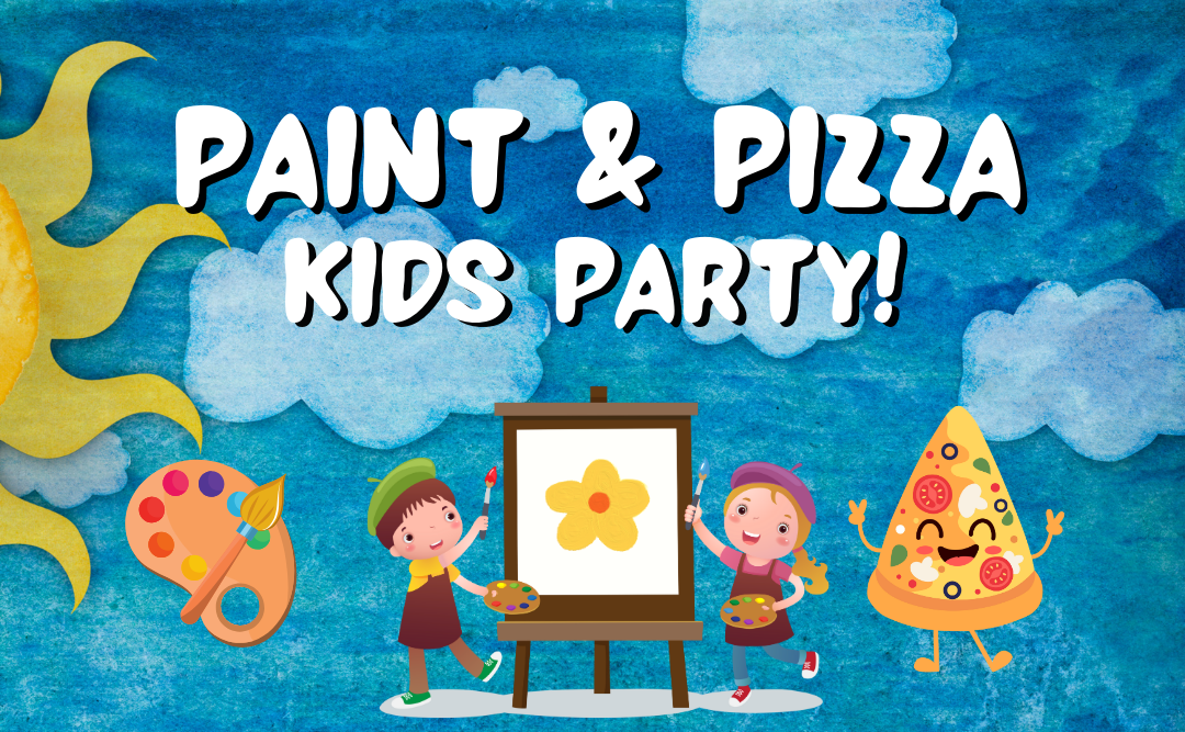 Pizza & Paint Kids Party - El Beer Garden