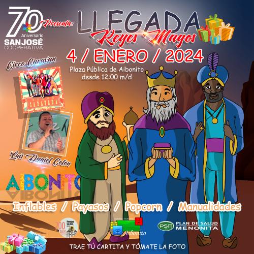 Llegada de los Reyes Magos