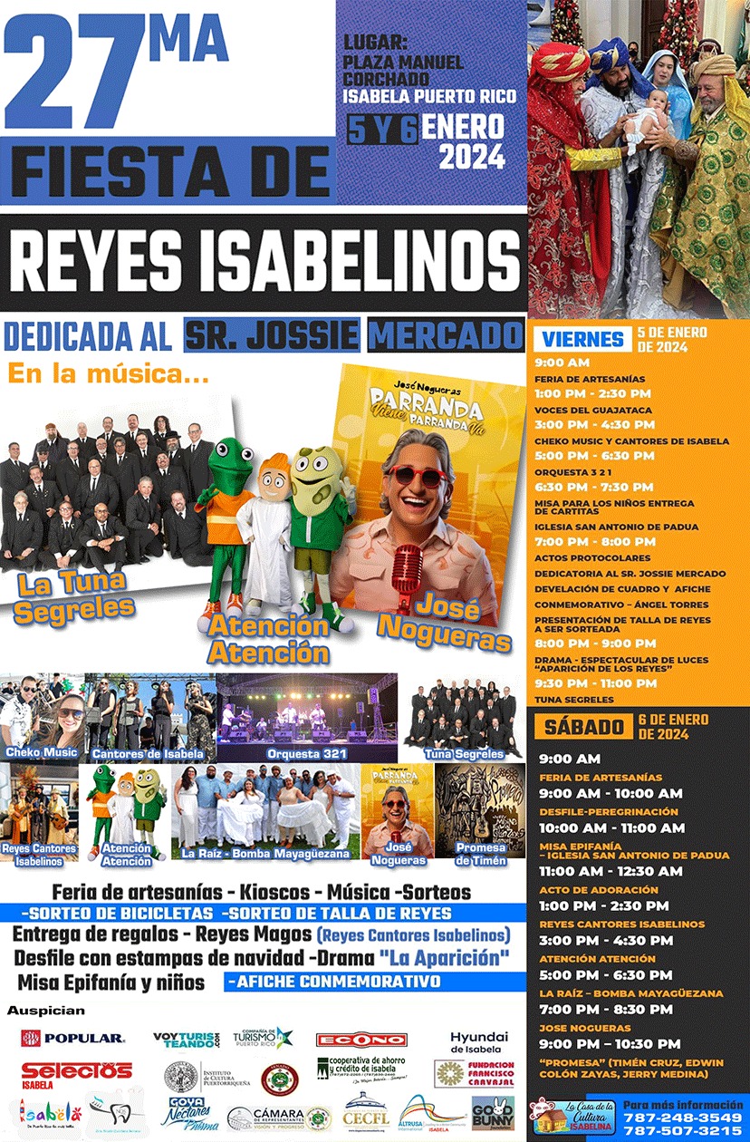 27ma Fiesta de Reyes Isabelinos