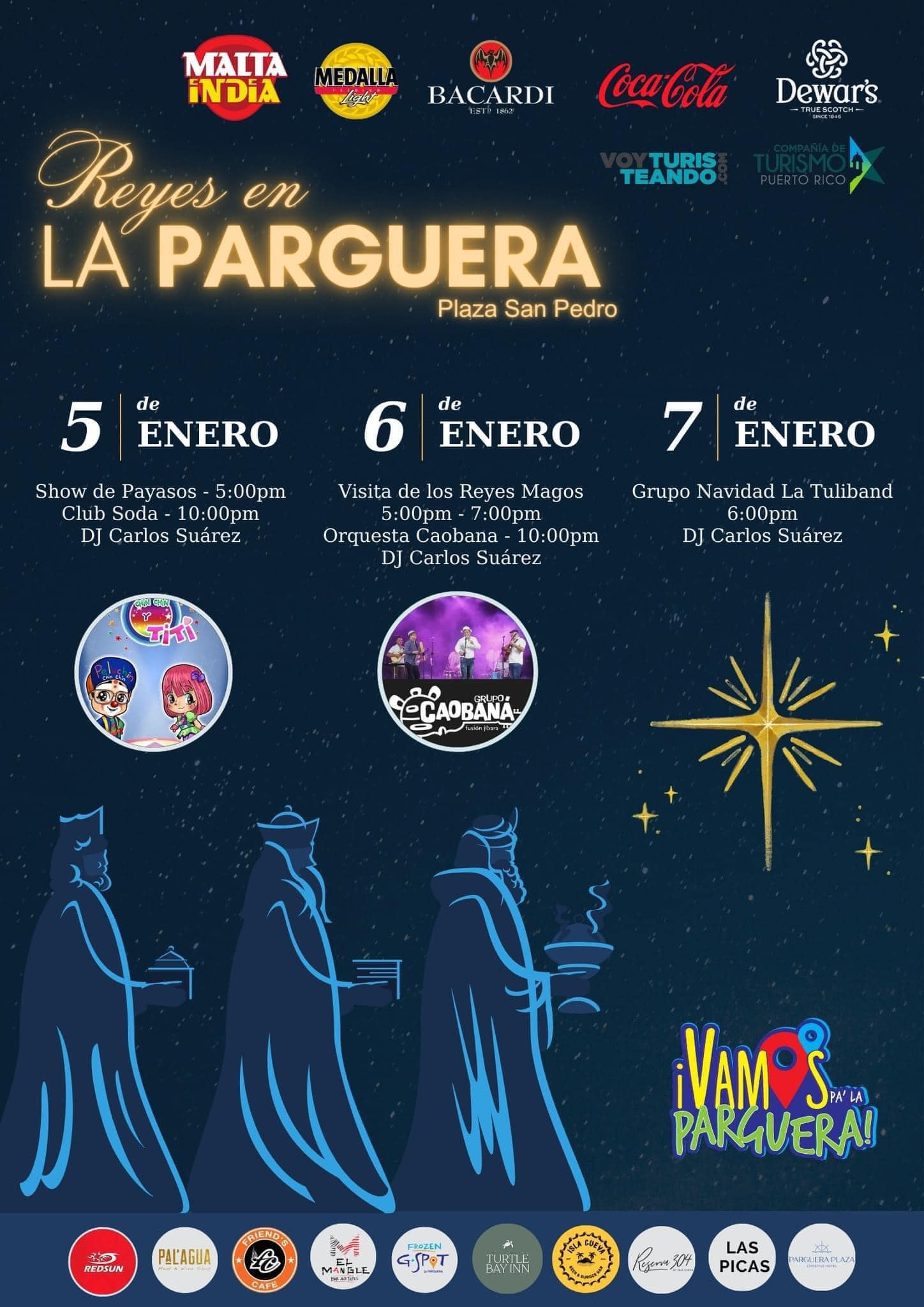 Reyes en La Parguera