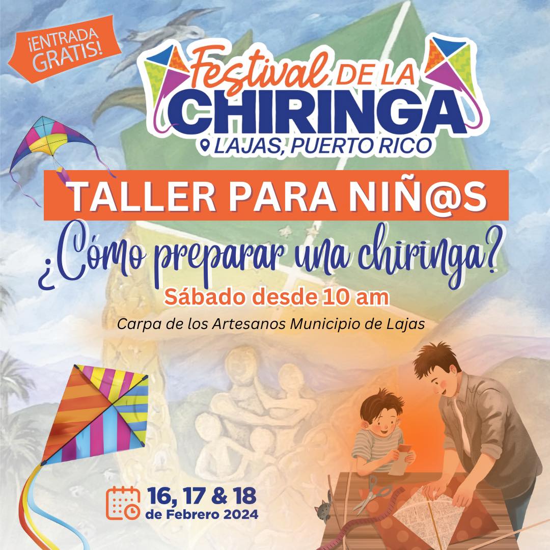 Taller para niños: ¿Cómo preparar una chiringa? - Festival de la Chiringa
