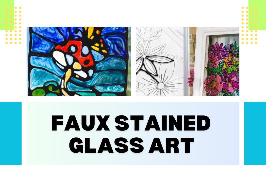 Faux Stained Glass Art - Learning with Ms. Viana