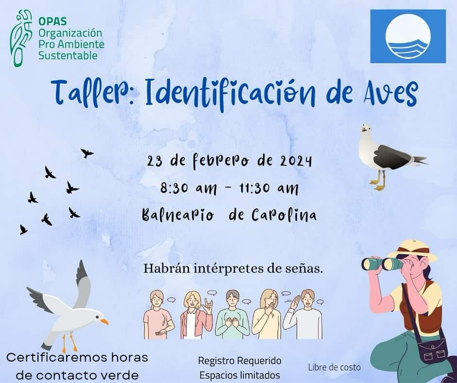Taller: Identificación de Aves - OPAS