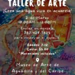 Taller de Arte: Crea una agua viva en acuarela - Museo de Arte de Aguadilla y del Caribe