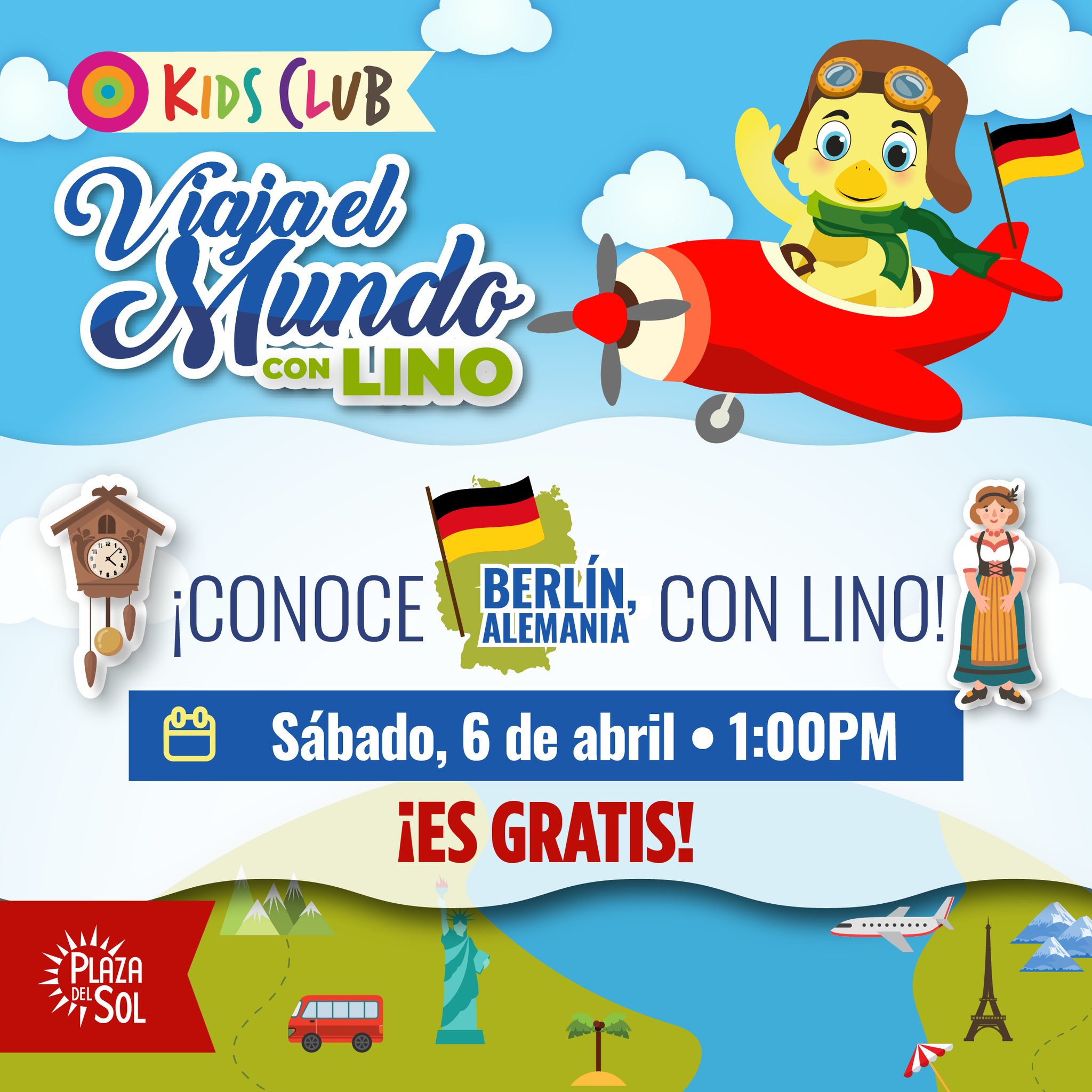 Viaja el Mundo con Lino: Berlín, Alemania - Plaza del Sol