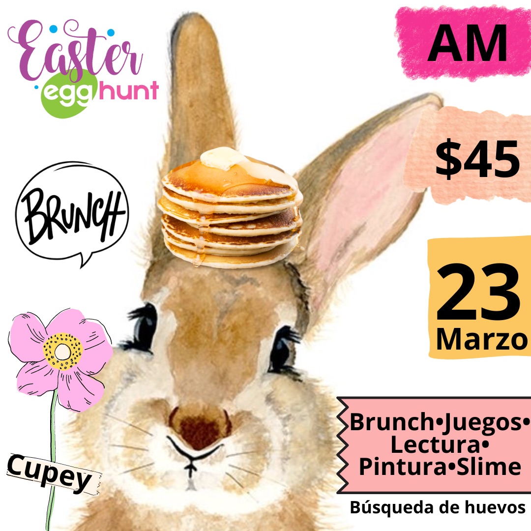 Easter Brunch and painting - Cosas de Niños