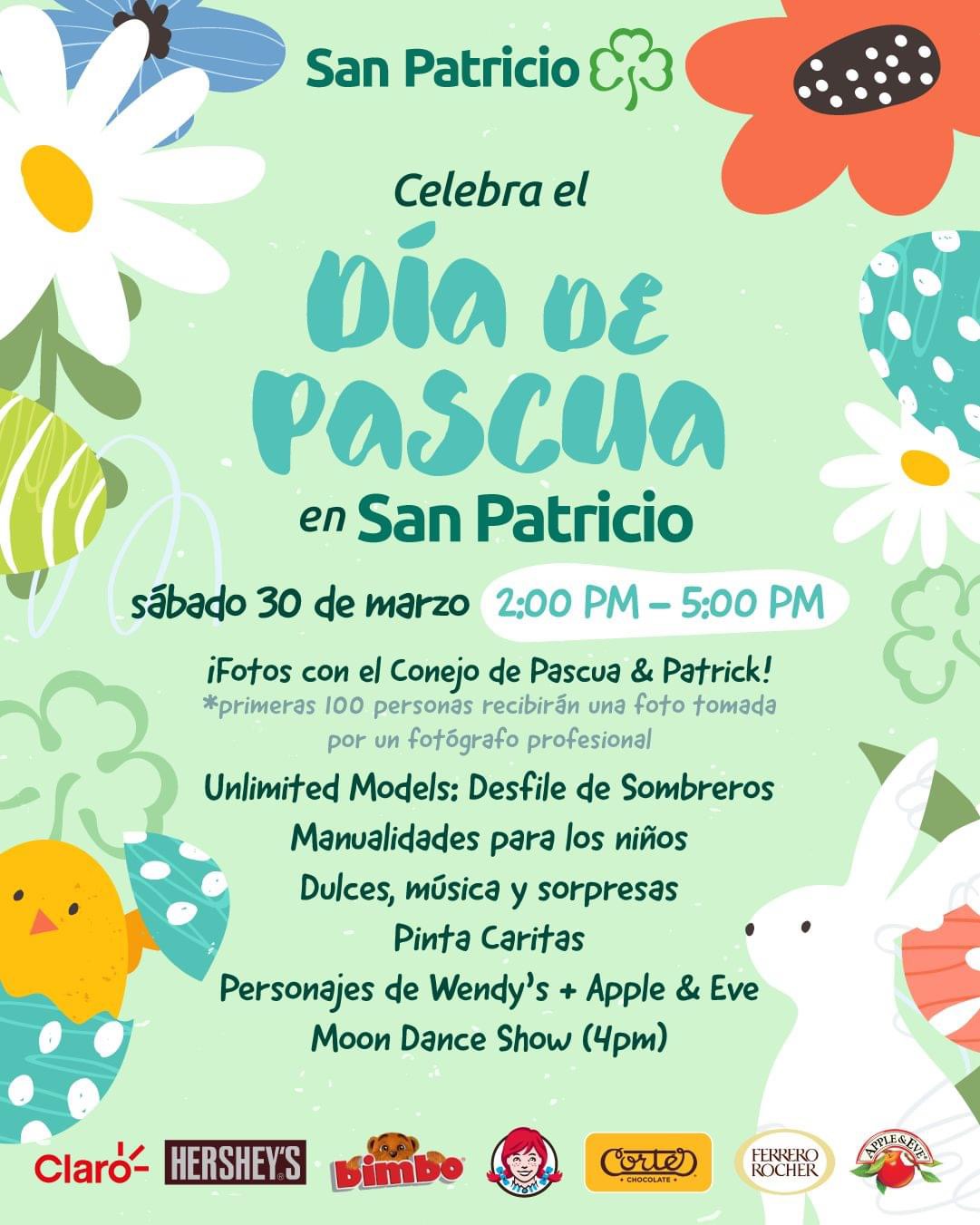 Día de Pascua - San Patricio Plaza