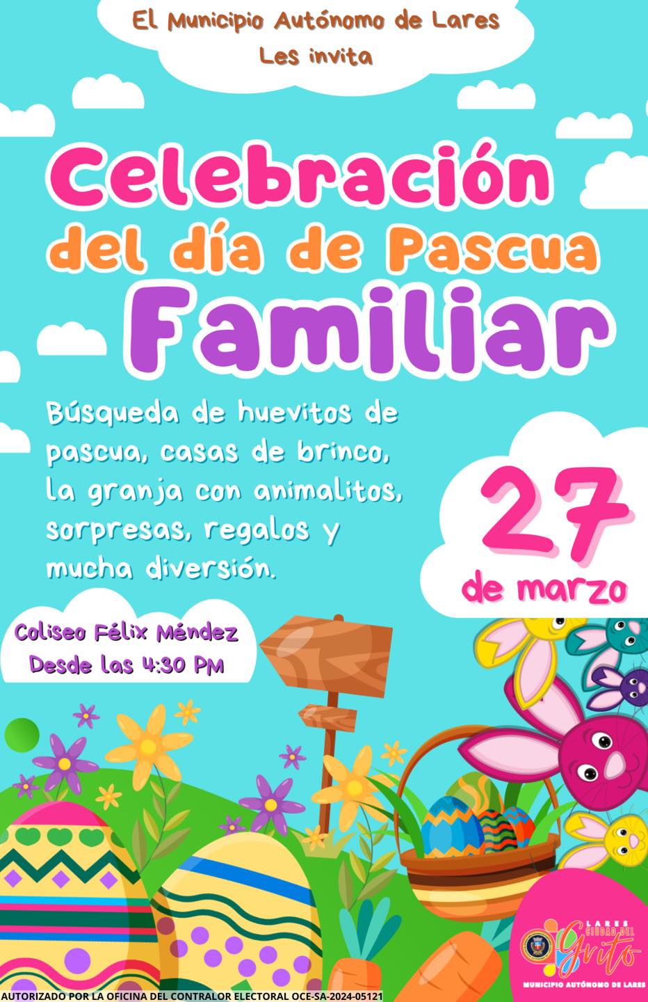 Celebración del Día de Pascua Familiar