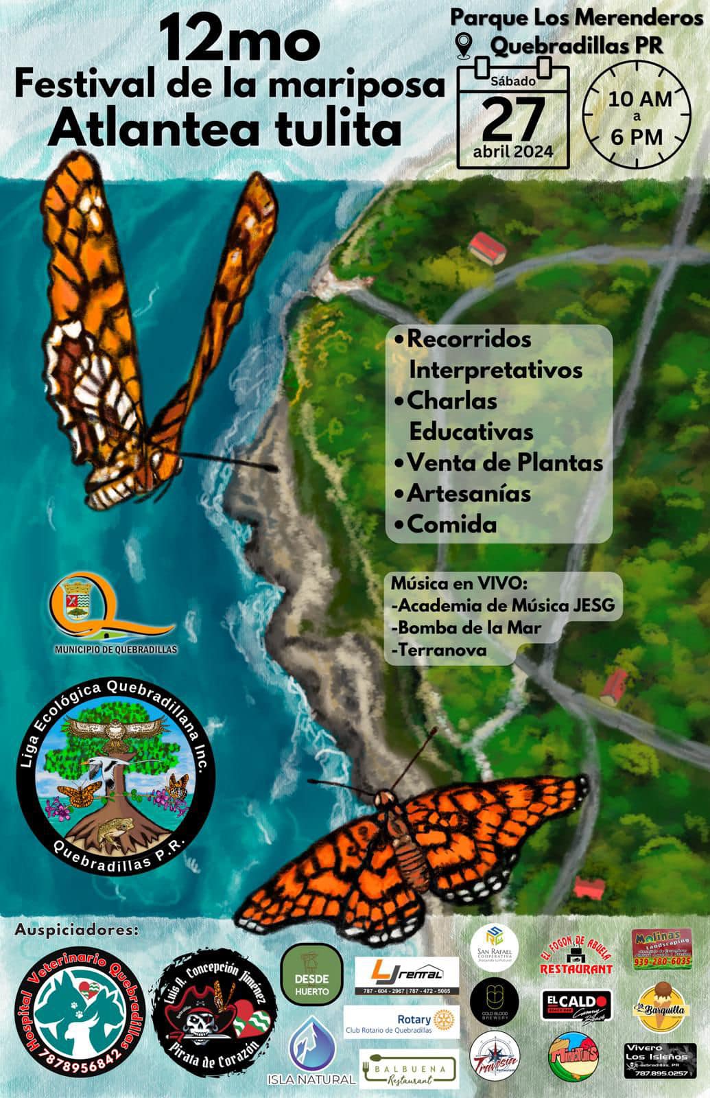 12mo Festival de la Mariposa Atlantea Tulia