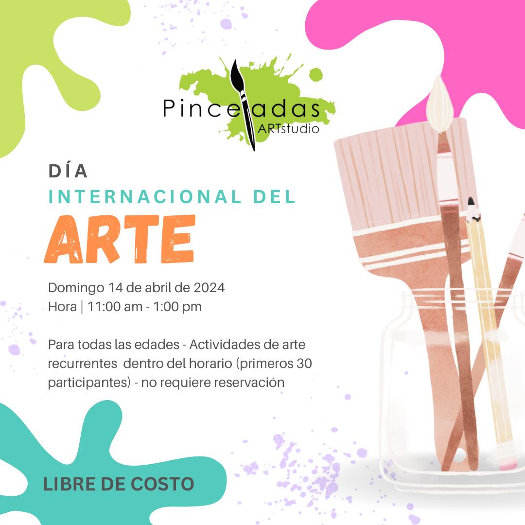 Día Internacional del Arte- Pinceladas