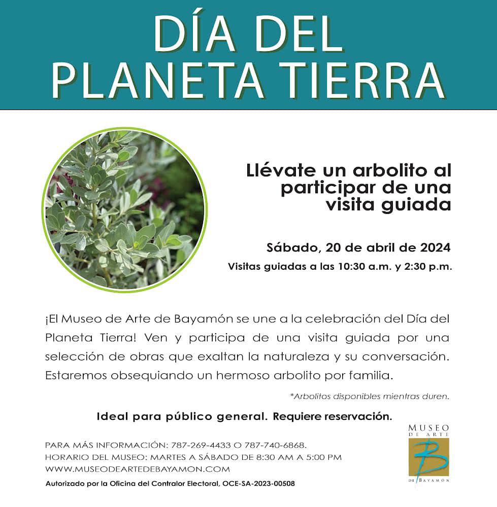 Día del Planeta Tierra - Museo de Arte de Bayamón