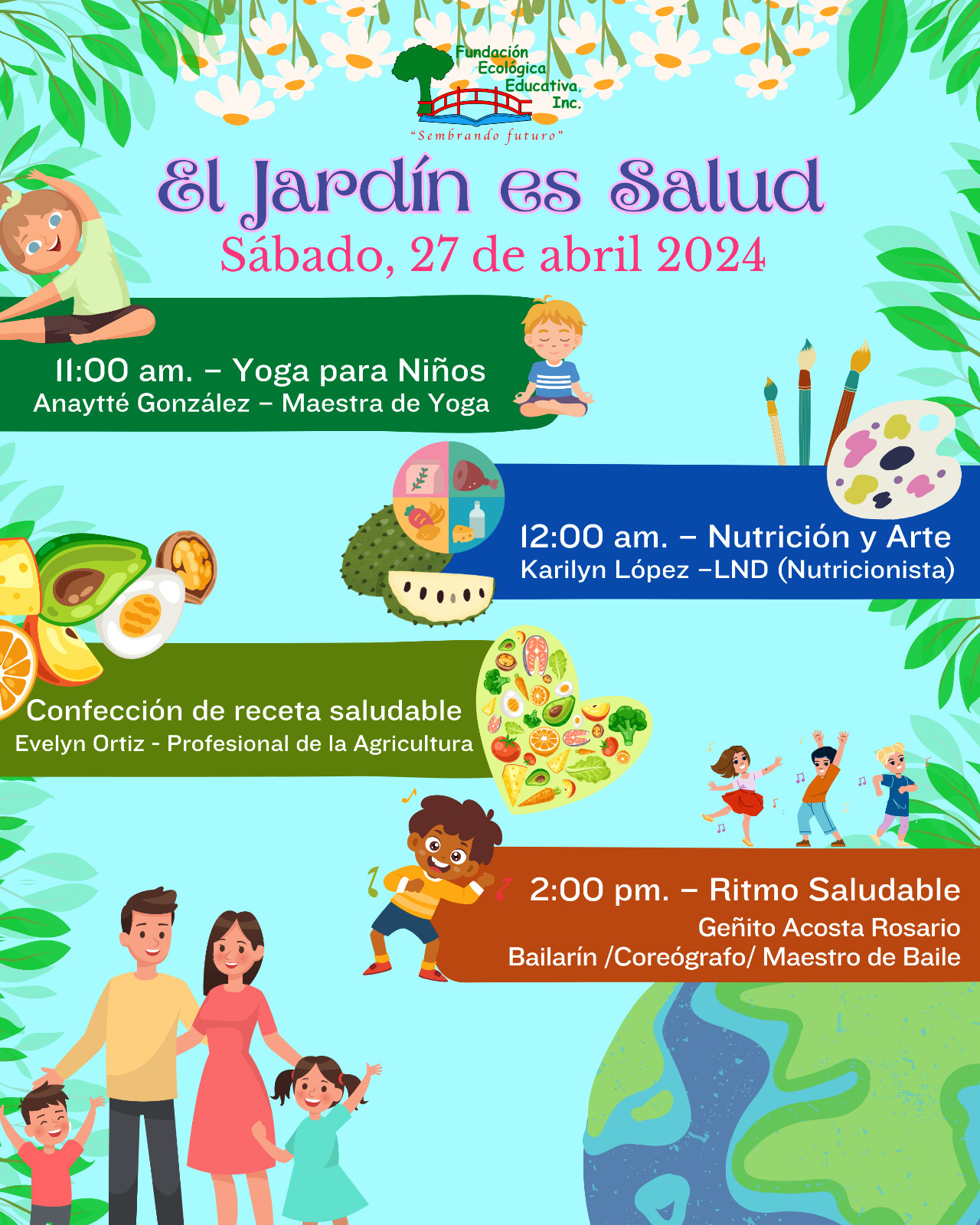 Feria del Planeta Tierra: El Jardín es Salud - Jardín Botánico de Río Piedras