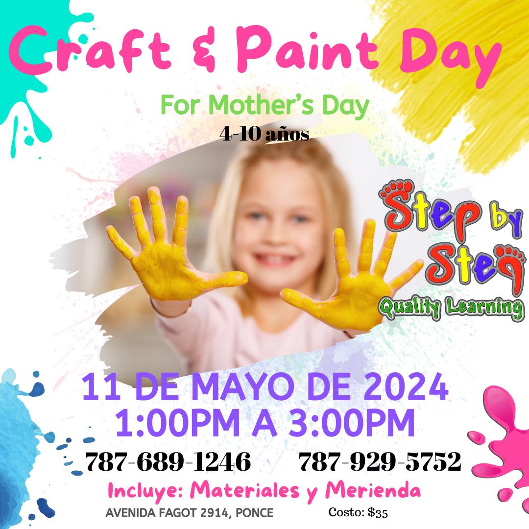 Craft & Paint Day - Step by Step Quality Learning