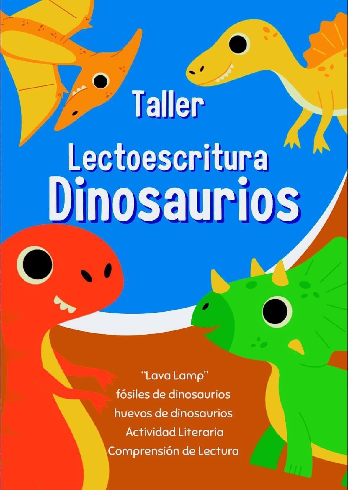 Taller Lectoescritura: Dinosaurios - Eduka Kids Learning