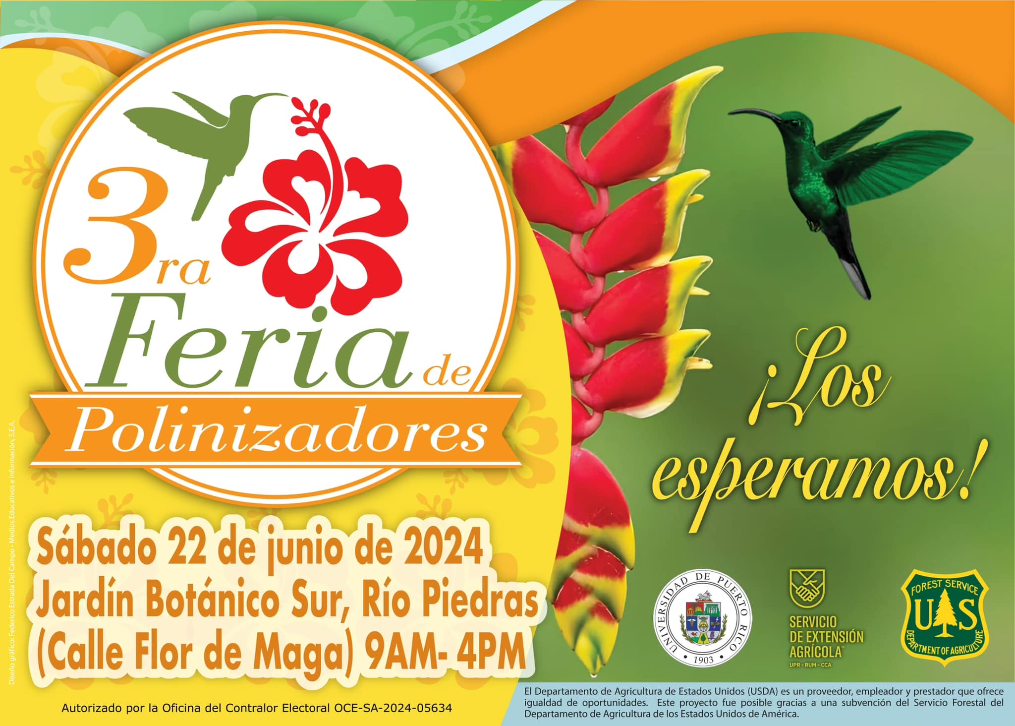 3ra Feria de Polarizadores - Jardín Botánico de Río Piedras