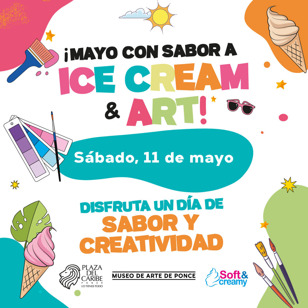 Ice Cream & Art - Plaza del Caribe