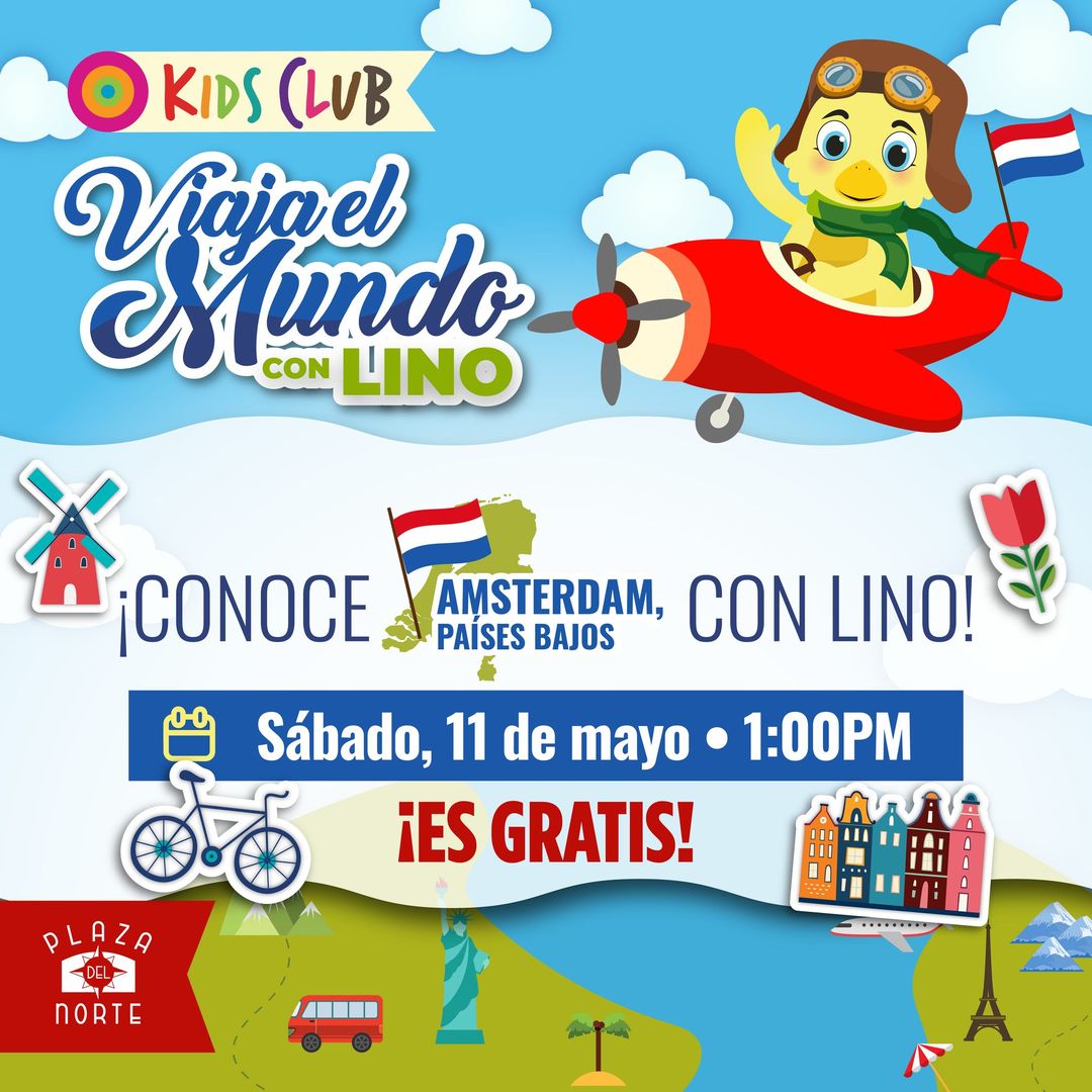 Viaja el Mundo con Lino: Amsterdam, Holanda - Plaza del Norte