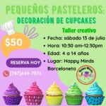 Pequeños Pasteleros: Decoración de Cupcakes - Happy Minds