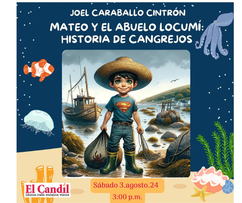 "Mateo y el abuelo Locumí: Historia de cangrejos"- Librería El Candil