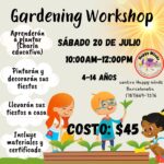 Gardening Workshop - Happy Minds