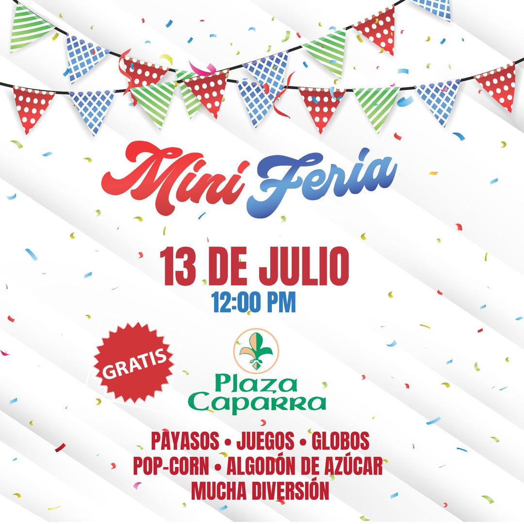 Mini Feria - Plaza Caparra