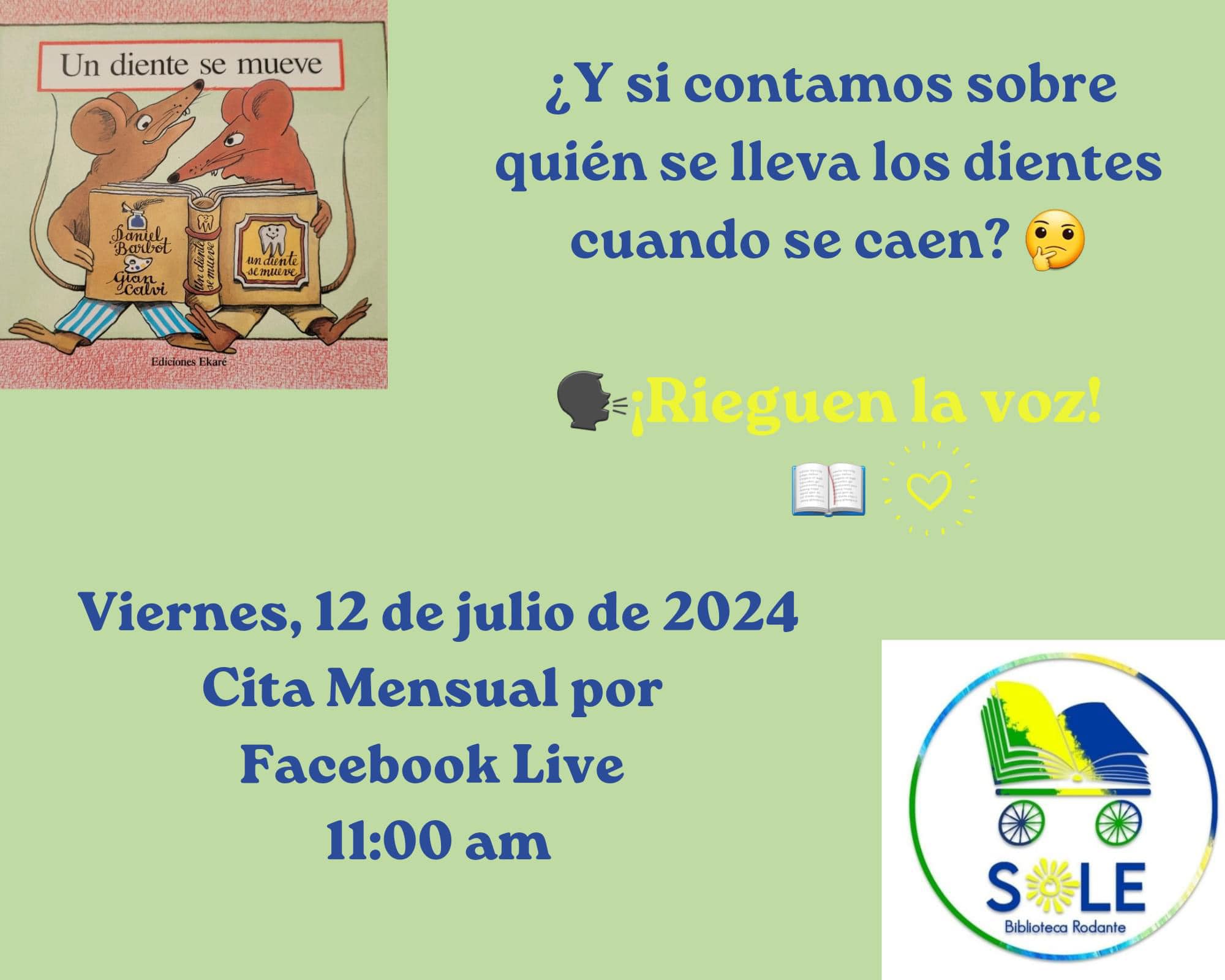 CuentaCuentos - SOLE Biblioteca Rodante