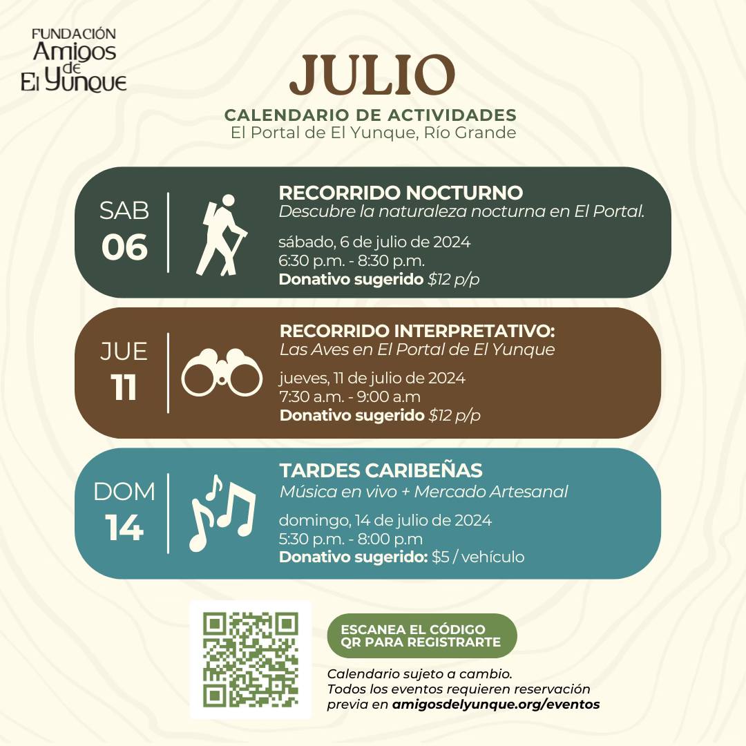 Recorrido Nocturno - Portal El Yunque