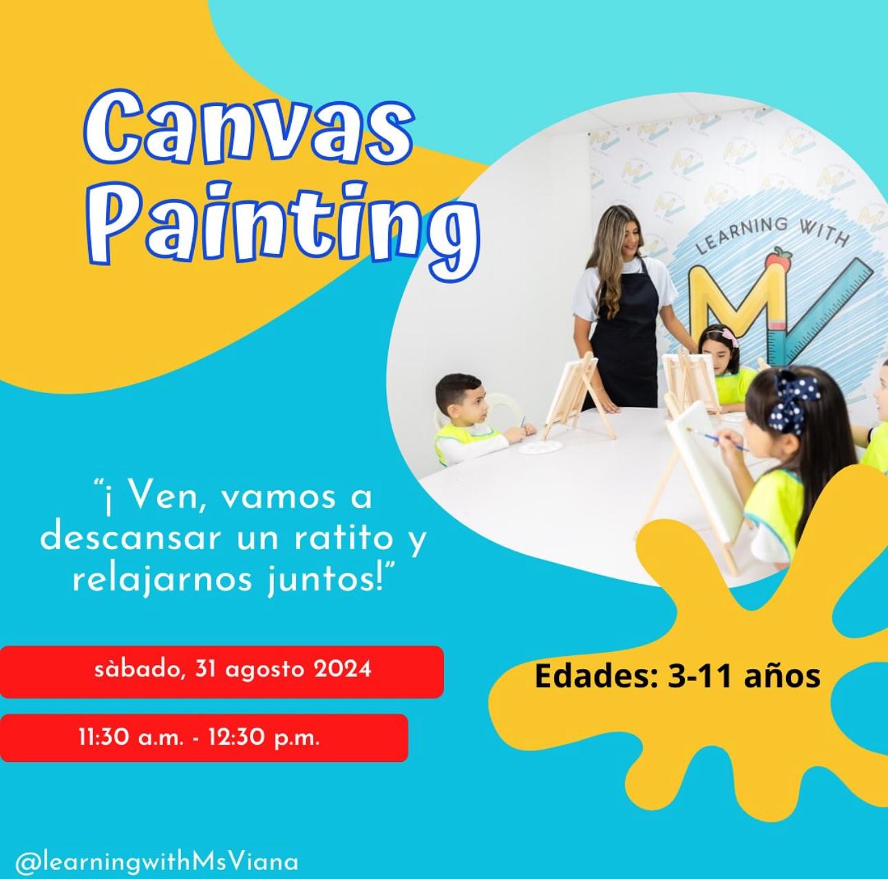 Canvas Painting - Learning with Ms. Viana