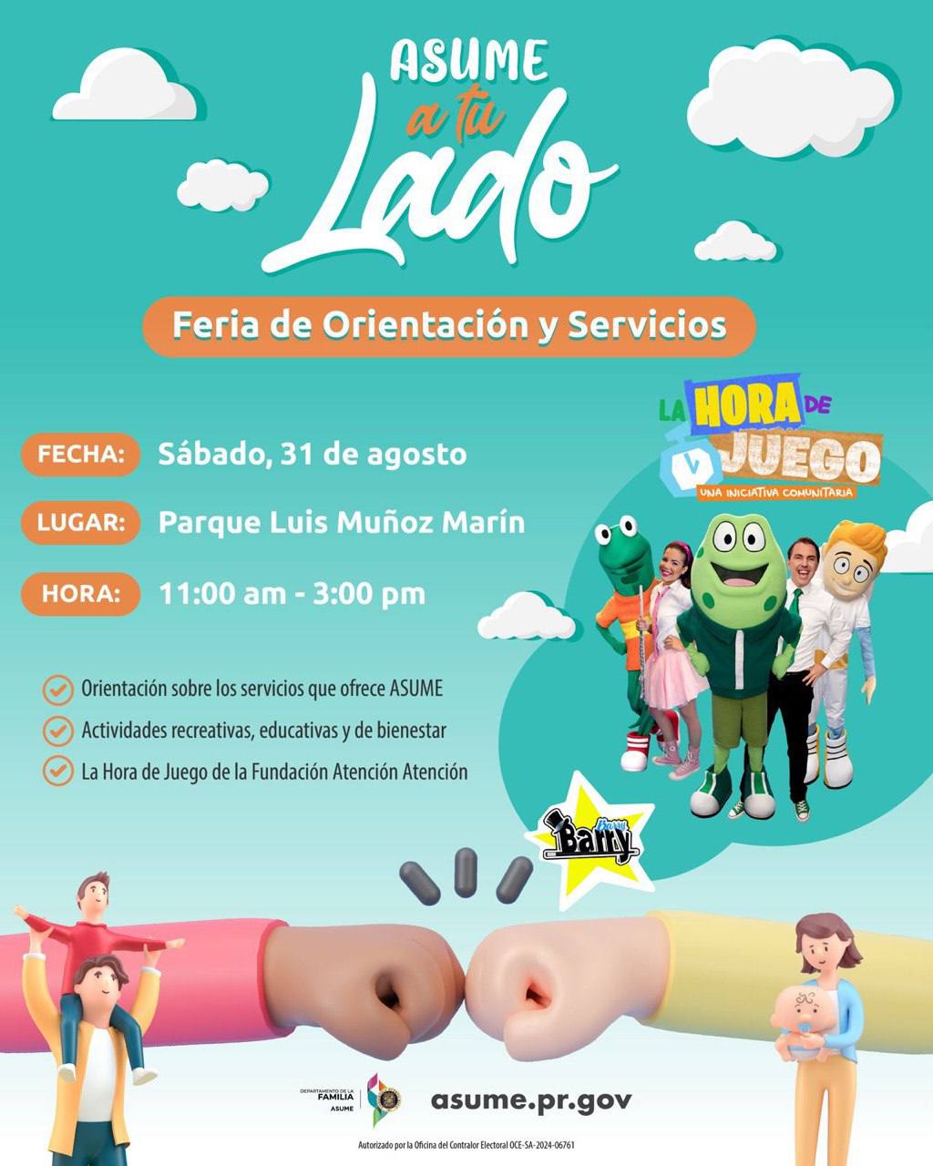 ASUME a tu Lado - Feria de Orientación y Servicio