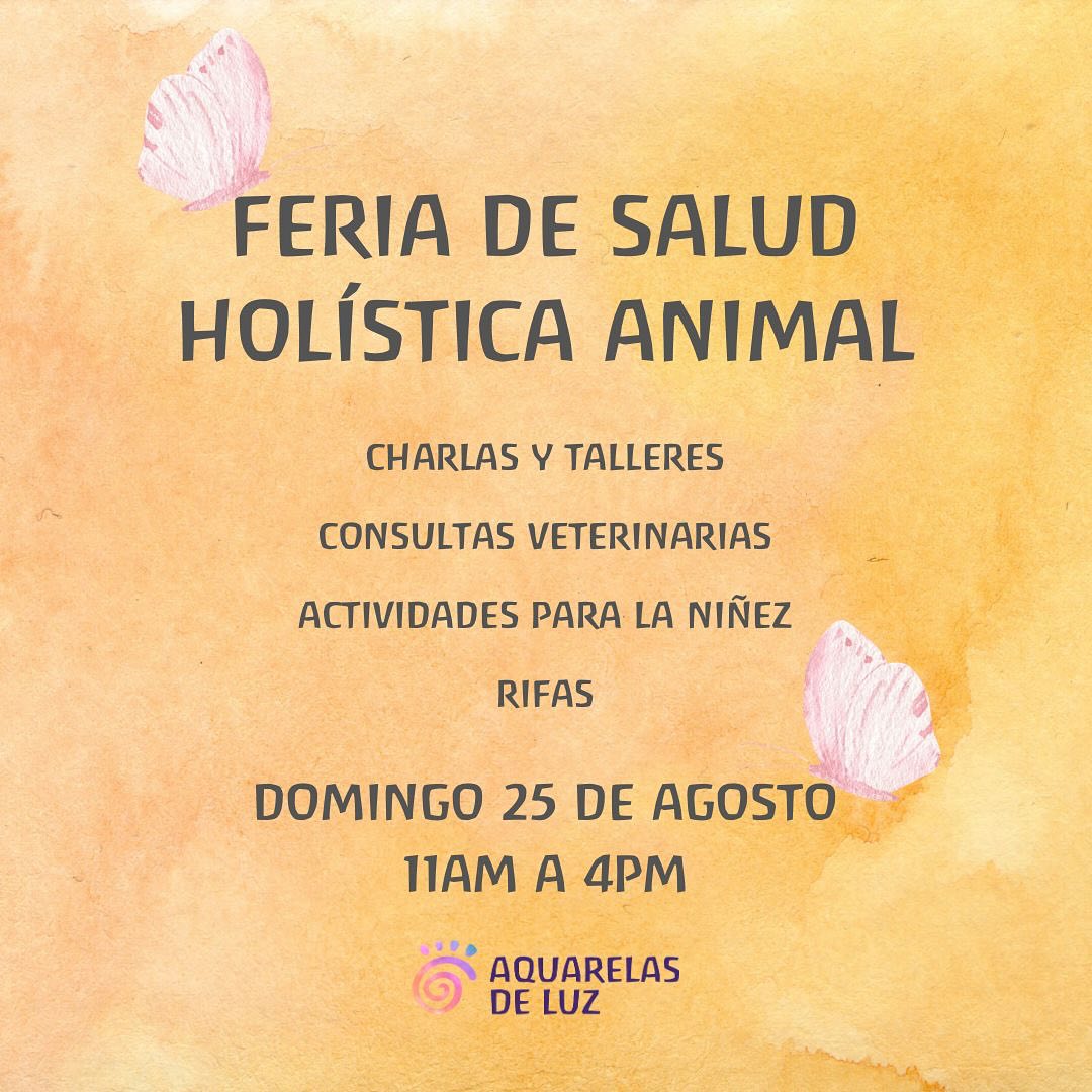 Feria Familiar de Salud Holística para Mascotas - Aquarelas de Luz