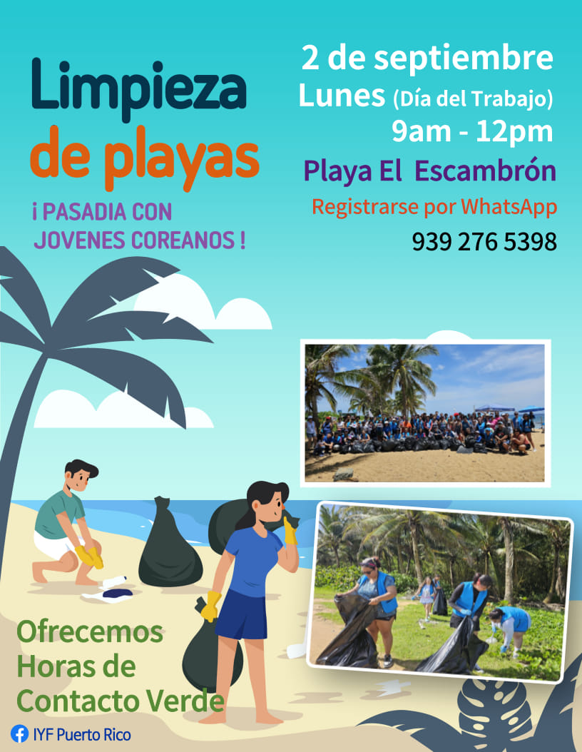 Limpieza de Playas - Balneario El Escambón