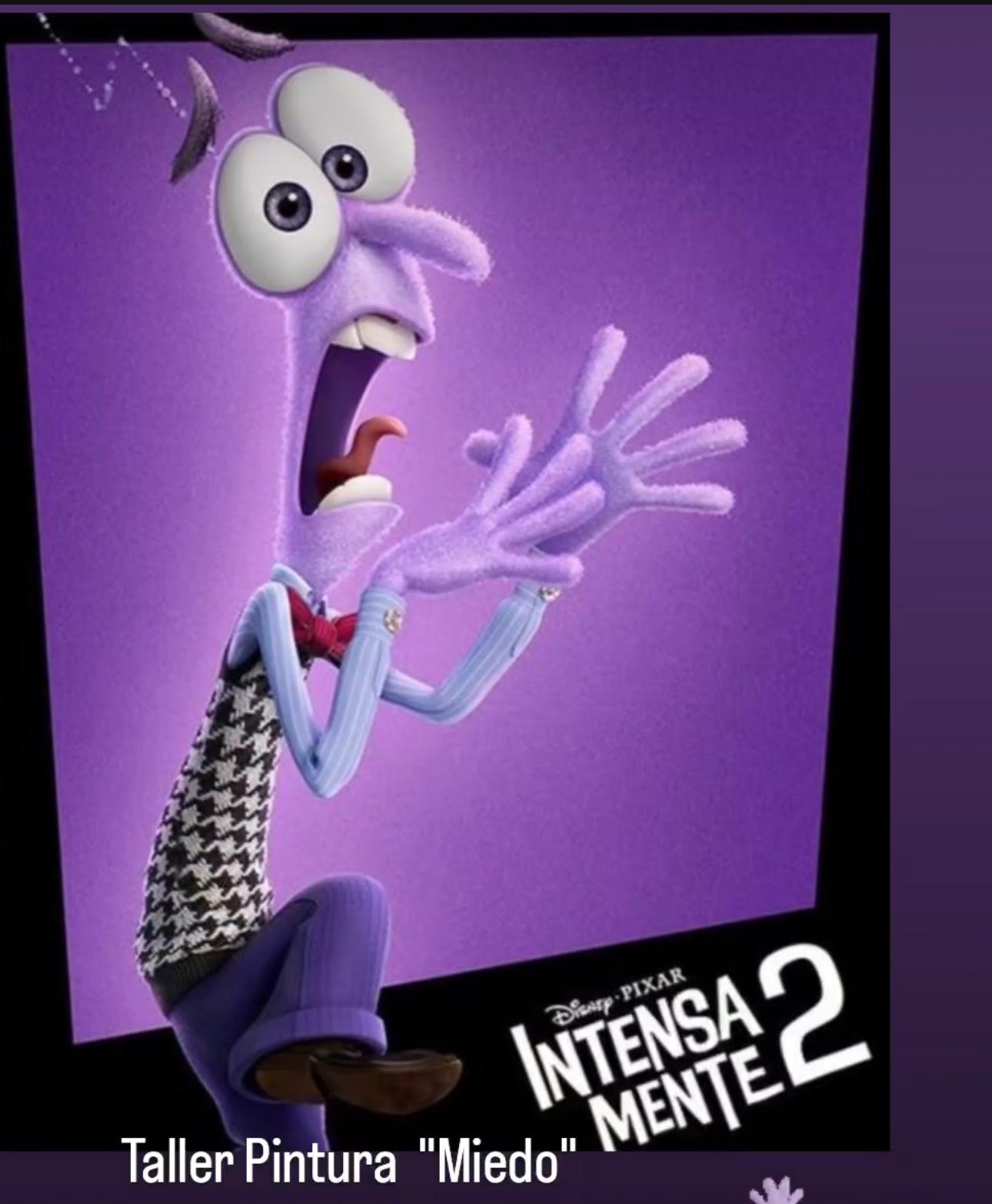 Taller de Pintura: "Miedo (Inside Out)"