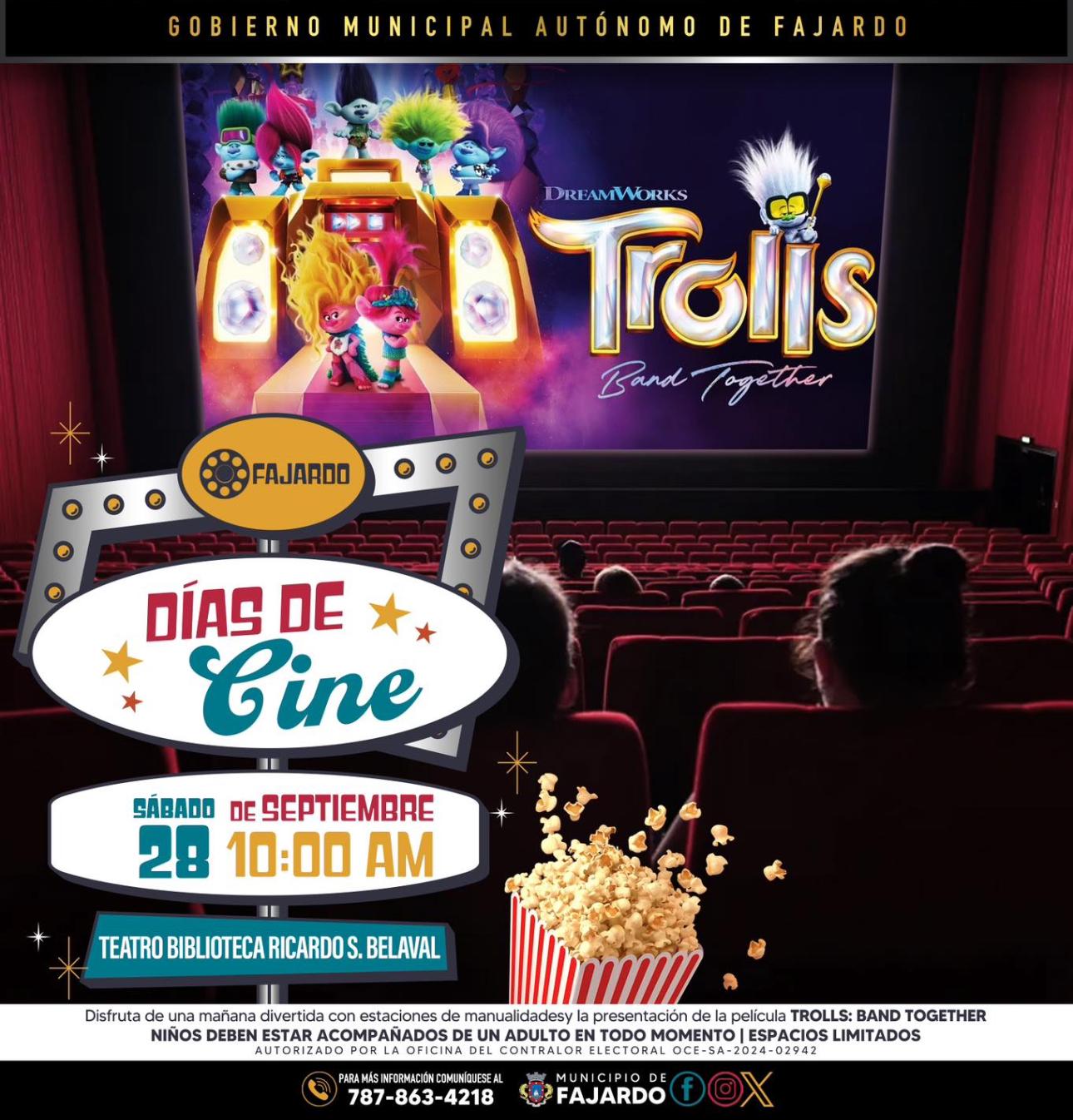 Días de Cine Familiar: "Trolls Band Together"
