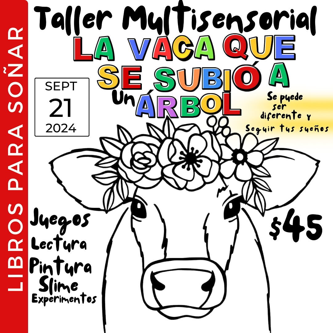 Taller Multisensorial: La vaca que se subió a un árbol - Cosas de Niños