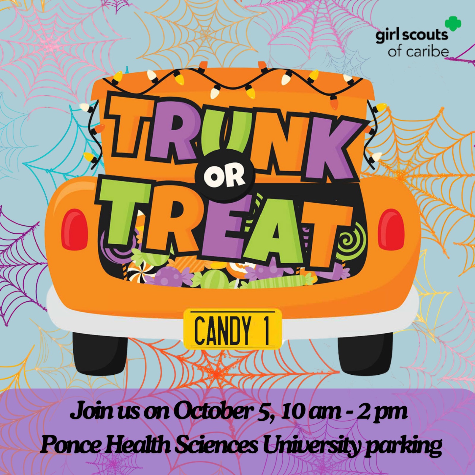 Trunk or Treat - Girl Scouts of Caribe