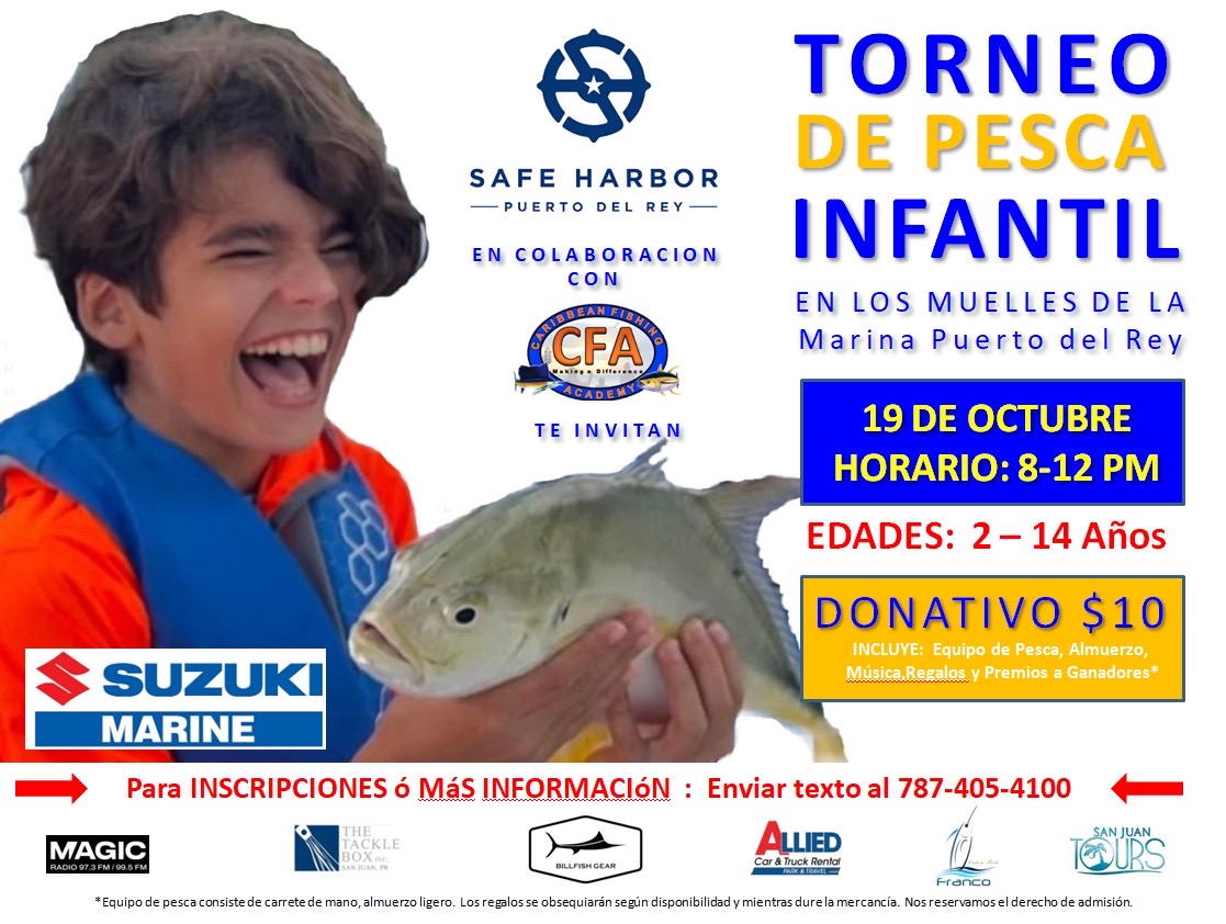 Torneo Infantil de Pesca - Muelle Puerto del Rey