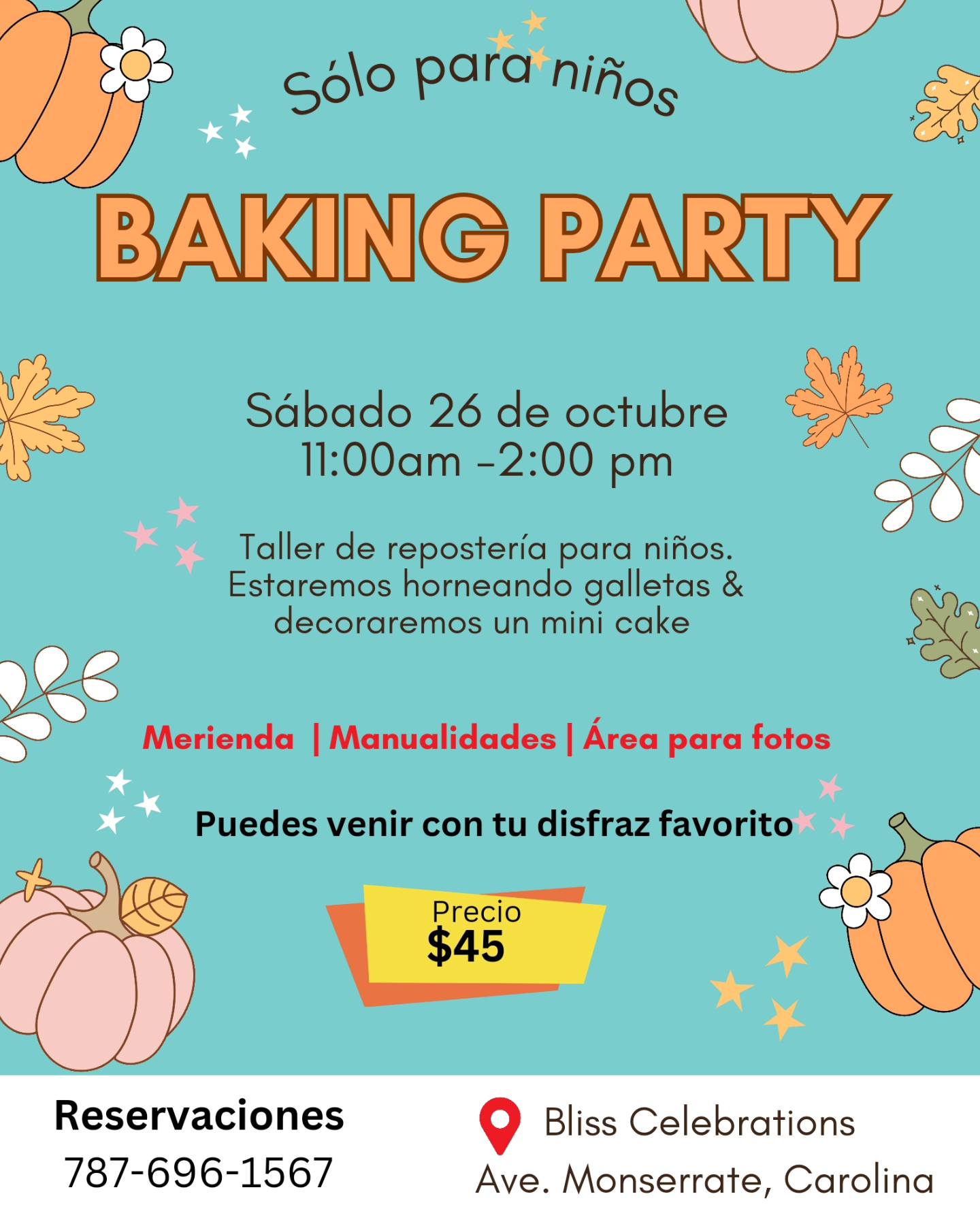 Baking Party - Bliss Celebrations