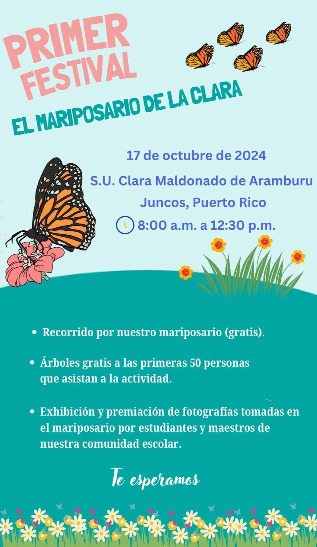 Primer Festival del Mariposario - Escuela Clara Maldonado de Aramburú