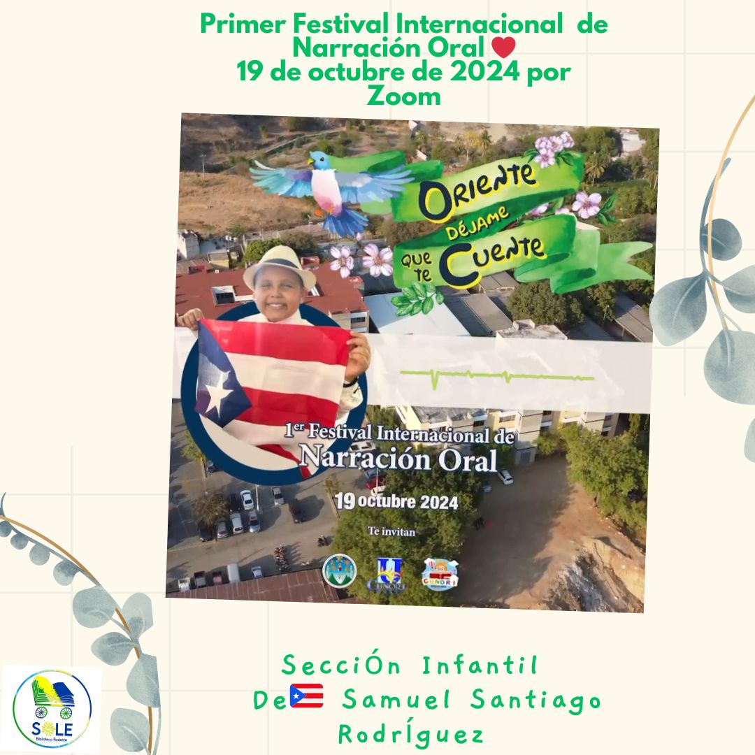 1er Festival de Narración Oral - Virtual