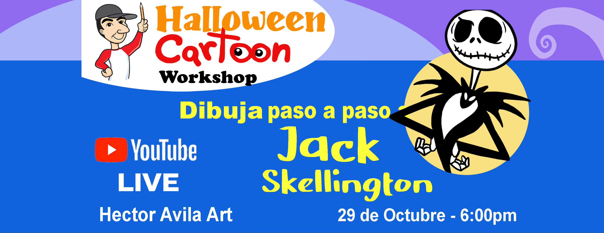 Halloween Cartoon Workshop - Héctor Ávila