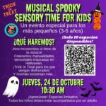 Musical Spooky Sensory Time for Kids - Biblioteca Juvenil de Mayagüez