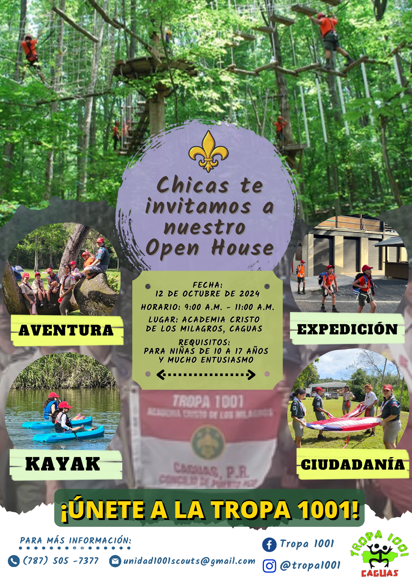 Tropa 1001 Girls Open House