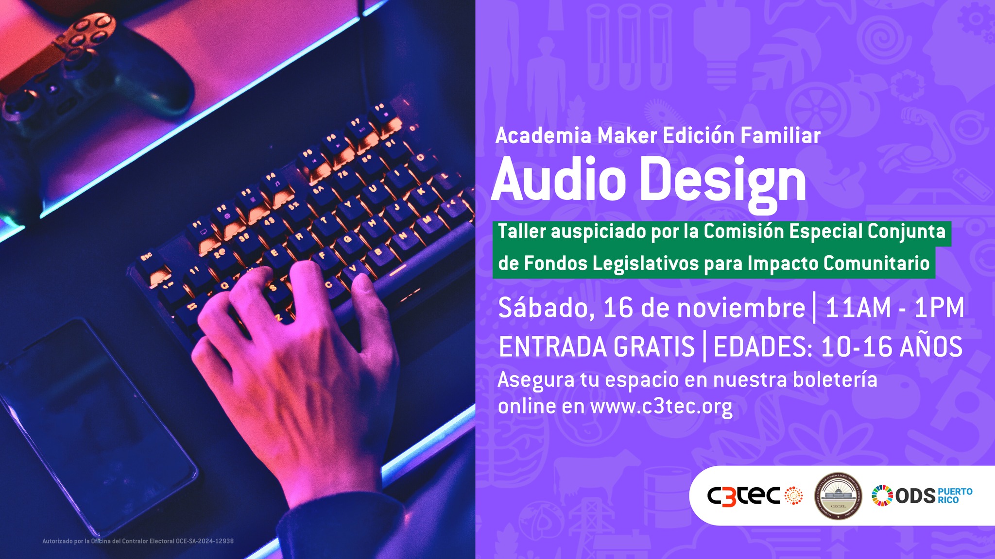 Taller Academia Maker: Audio Design - C3Tec