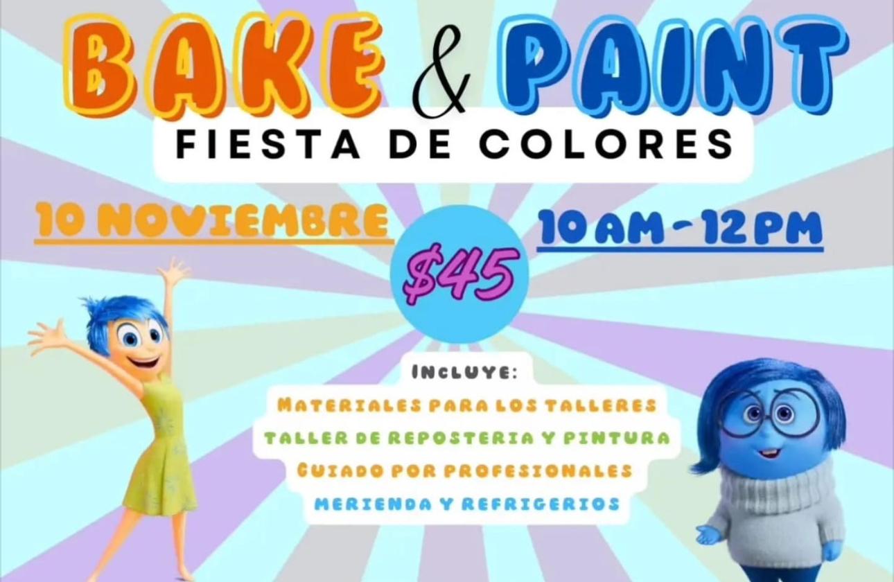 Bake & Paint: Fiesta de Colores - Bliss Celebrations