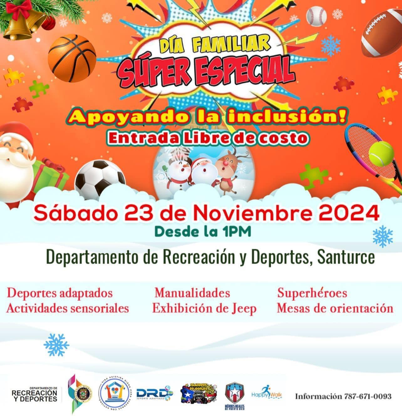 Día Familiar Súper Especial: Apoyando la Inclusión