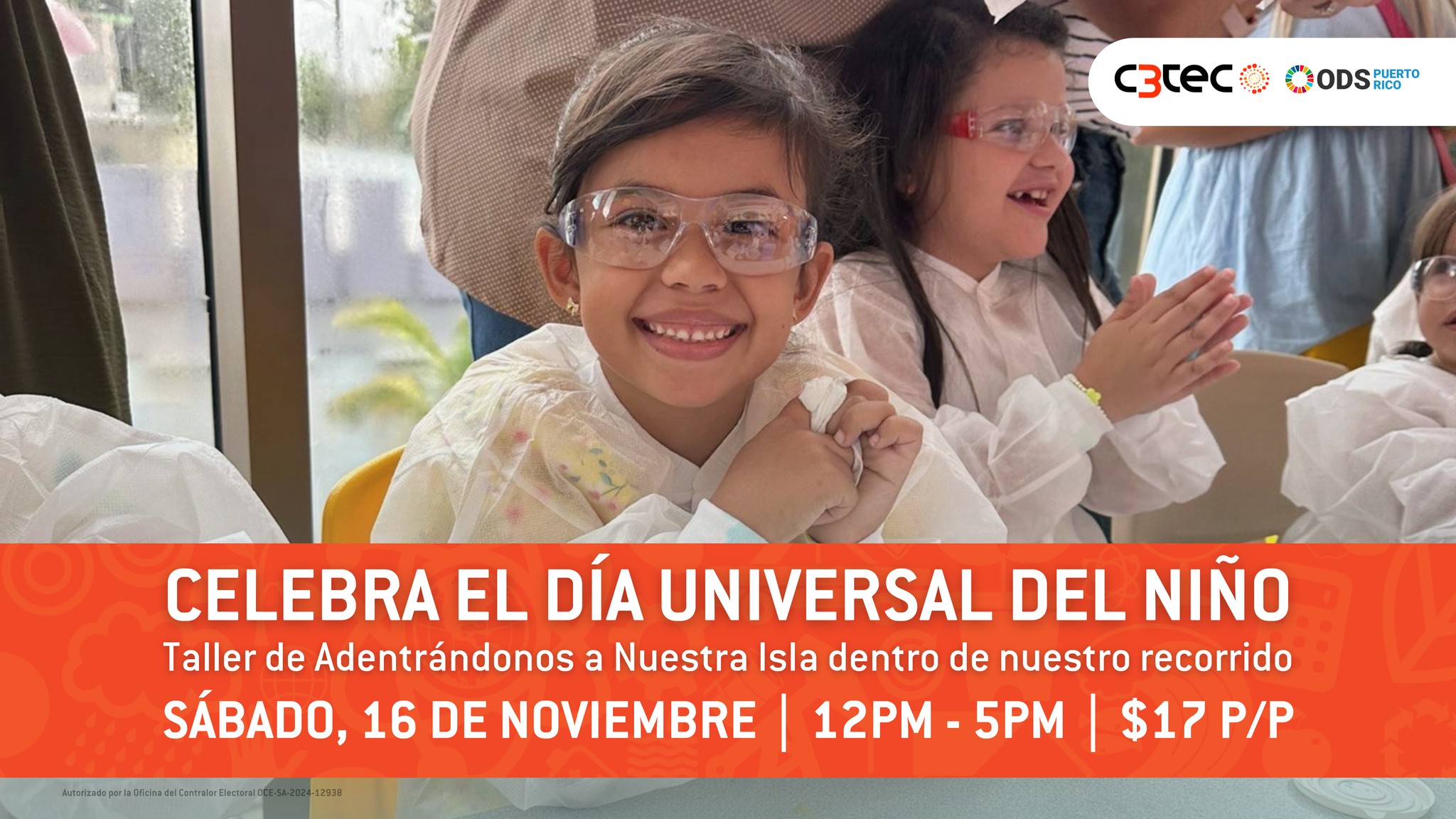 Taller Adentrándonos a nuestra Isla: Día Universal del Niño - C3Tec