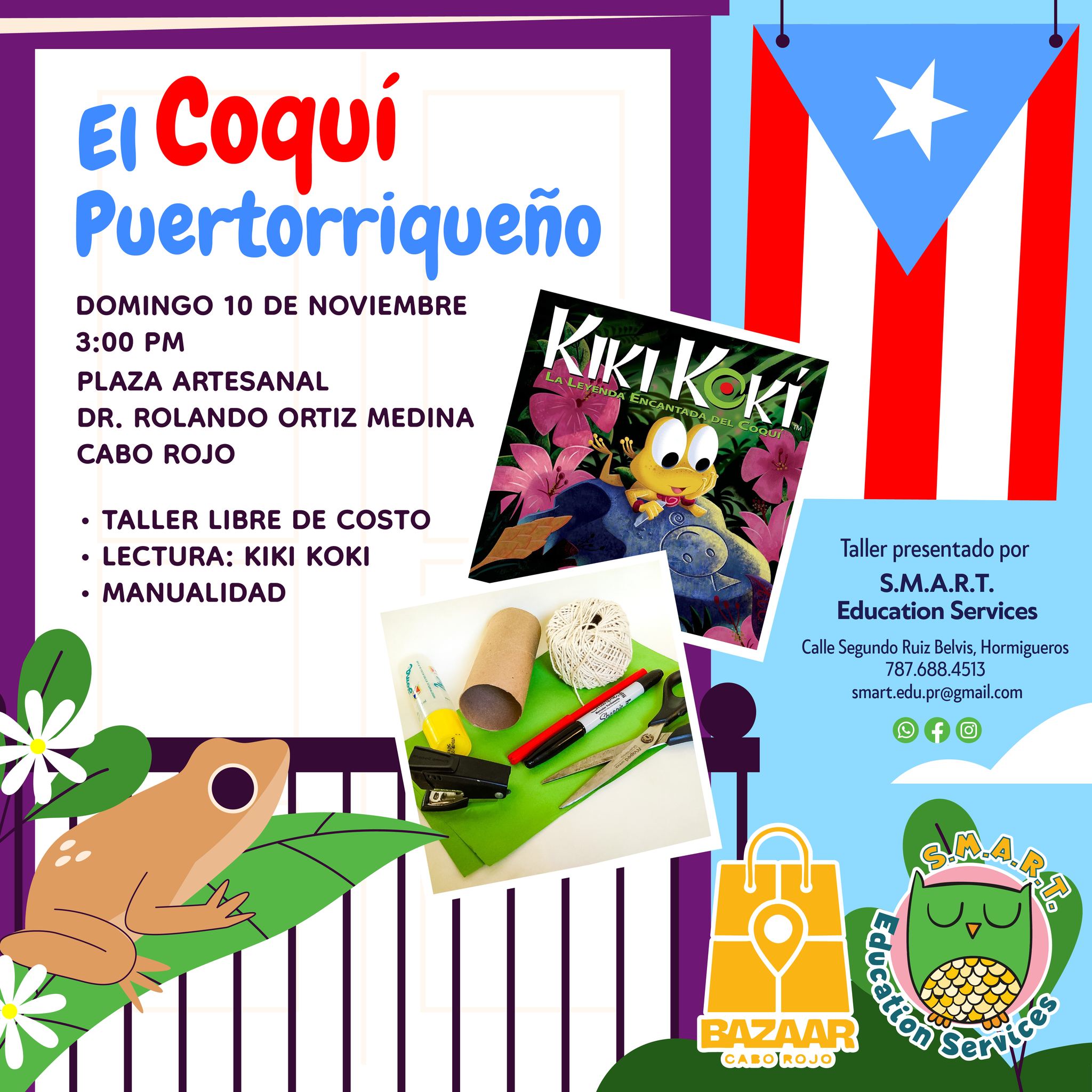 El Coquí Puertorriqueño - SMART Education Services