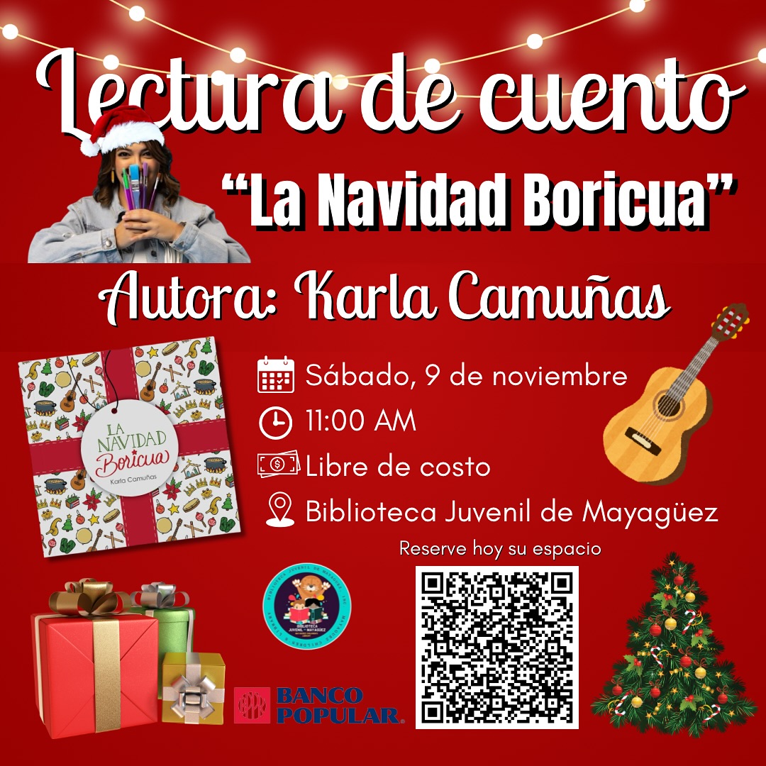 Lectura del cuento: “La Navidad Boricua” - Biblioteca Juvenil de Mayagüez