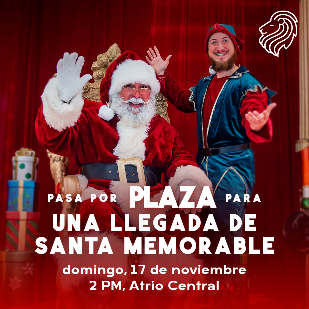 Llegada de Santa - Plaza del Caribe